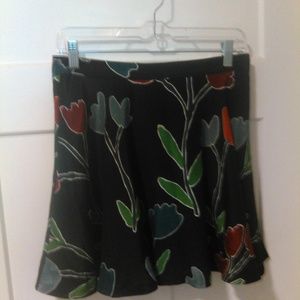 Alice + Olivia lined silk skirt, size 8